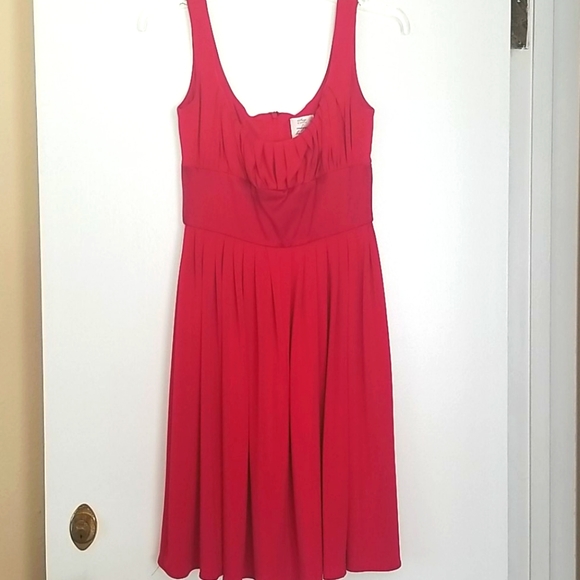 Suzi Chin for Maggy boutique red cocktail dress - Picture 2 of 8